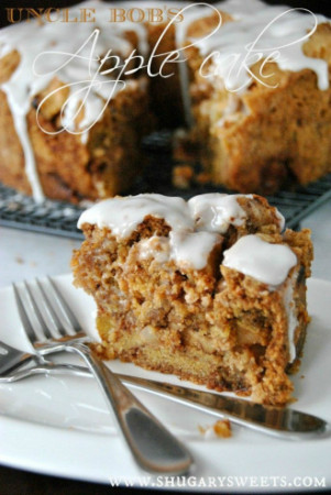 Uncle Bob's Apple Cake recipe