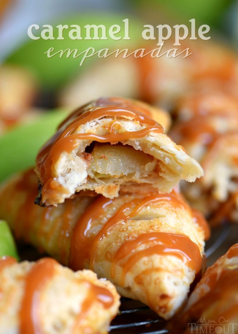 caramel apple empanadas