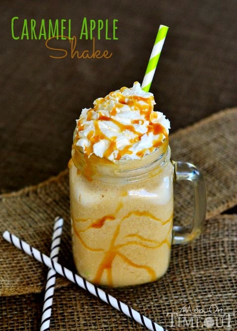 Caramel Apple Shake | MomOnTimeout.com