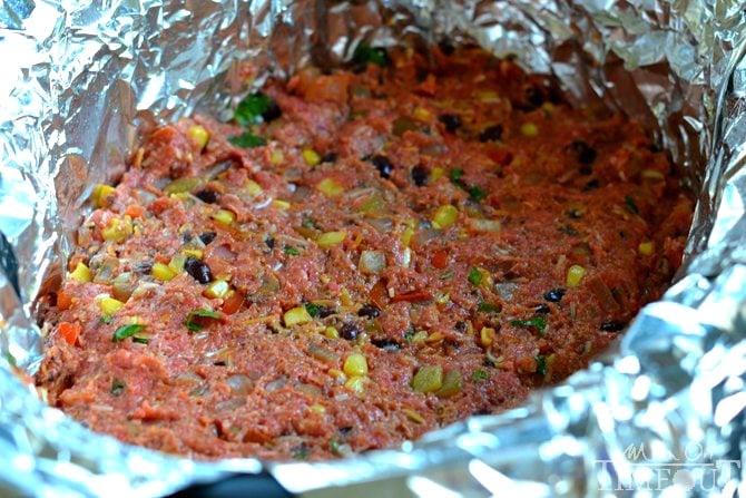 Slow Cooker Sante Fe Meatloaf from MomOnTimeout.com #slowcooker #recipe