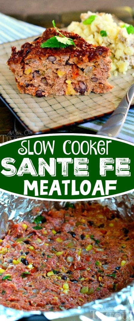 This Slow Cooker Sante Fe Meatloaf recipe is a fantastic way to get a delicious meal on the table without all the stress! A fantastic recipe that is sure to become a new family favorite!