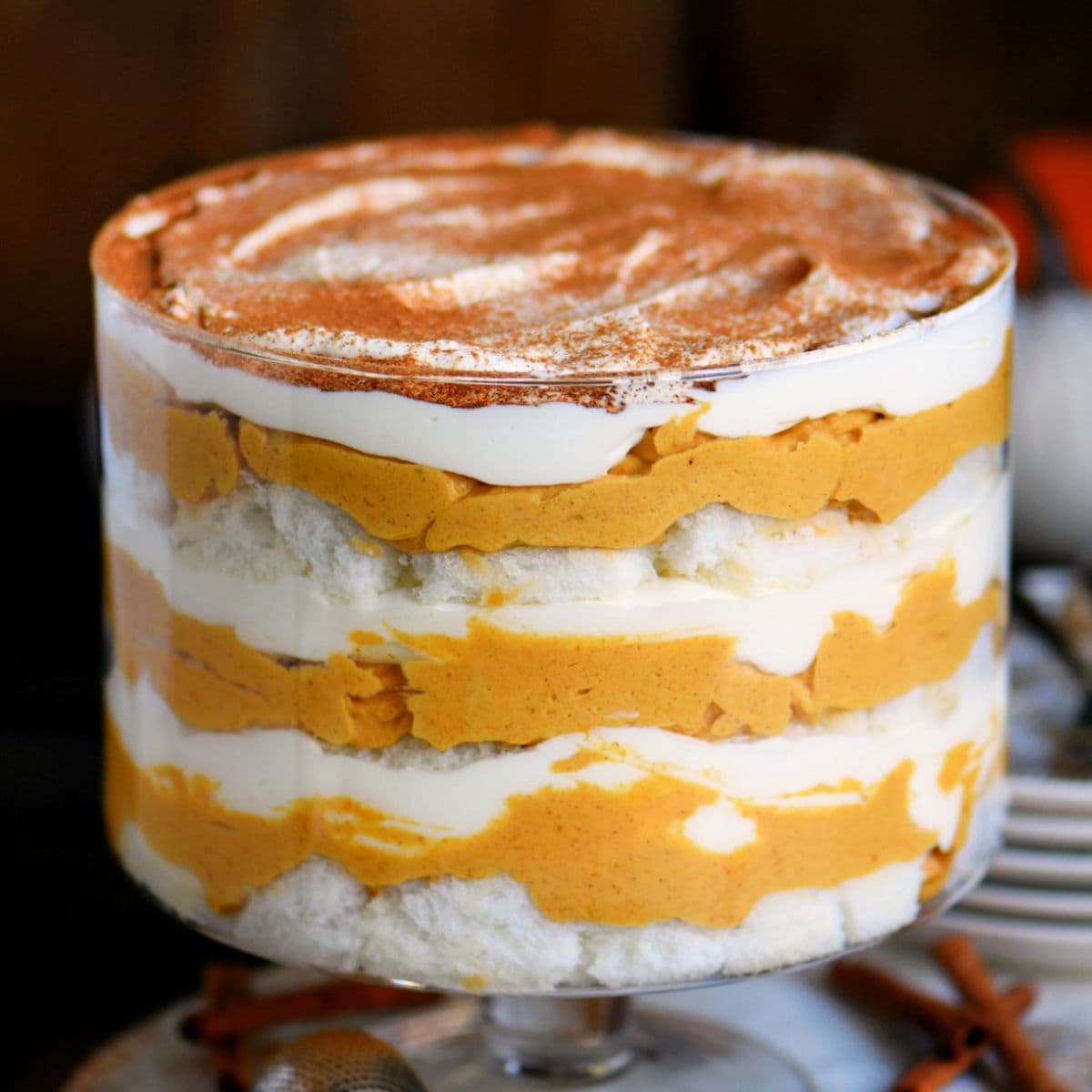 Pumpkin Cheesecake Trifle-image