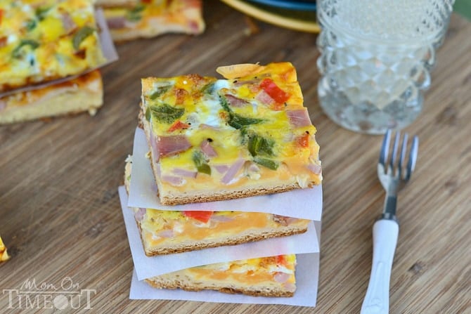 Ham and Cheese Breakfast Bars | Must-Try Homemade Breakfast Bar Recipes