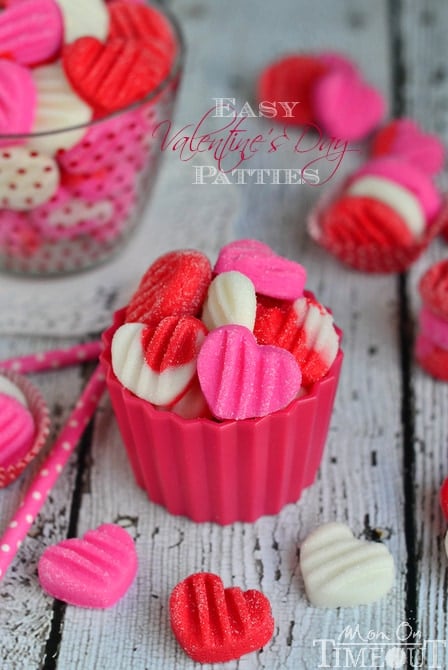 Celebrate the sweetness of Valentine's Day with these Easy Valentine's Day Patties - you choose the flavor! | MomOnTimeout.com Celebrate the sweetness of Valentine's Day with these Easy Valentine's Day Patties - you choose the flavor! | MomOnTimeout.com