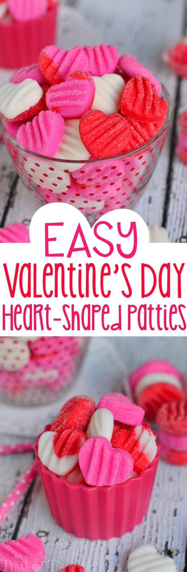 Celebrate the sweetness of Valentine's Day with these Easy Valentine's Day Patties - you choose the flavor!