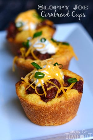 sloppy-joe-cornbread-cups-recipe