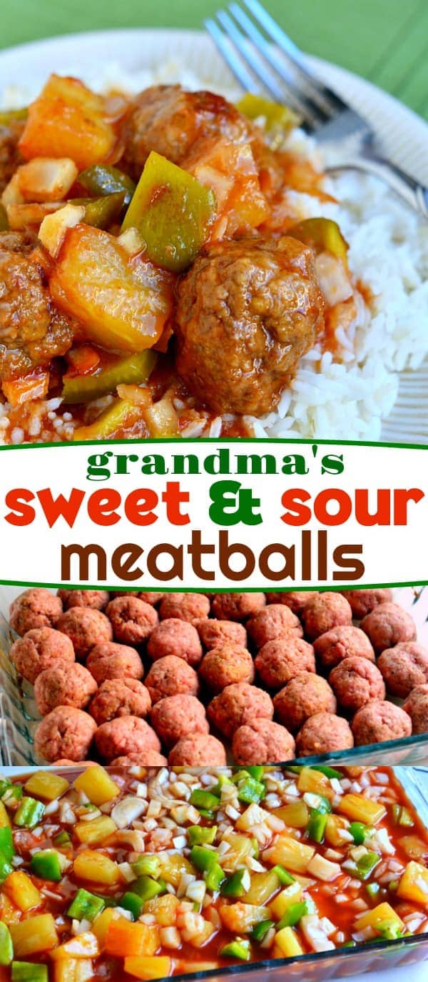 sweet-and-sour-meatballs-recipe-collage