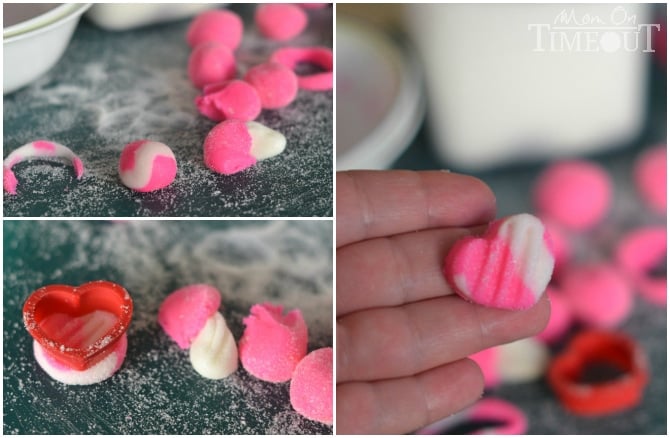 Celebrate the sweetness of Valentine's Day with these Easy Valentine's Day Patties - you choose the flavor! | MomOnTimeout.com Celebrate the sweetness of Valentine's Day with these Easy Valentine's Day Patties - you choose the flavor! | MomOnTimeout.com