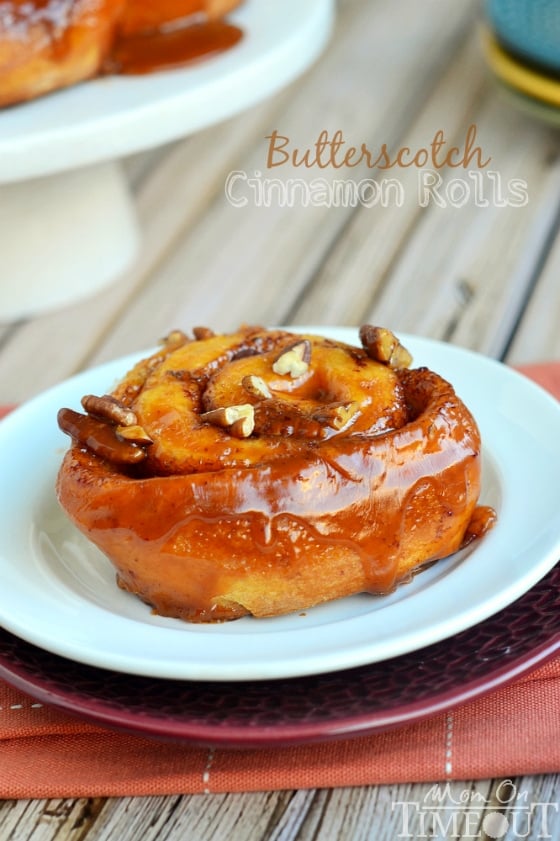 Easy Butterscotch Pecan Cinnamon Rolls Mom On Timeout
