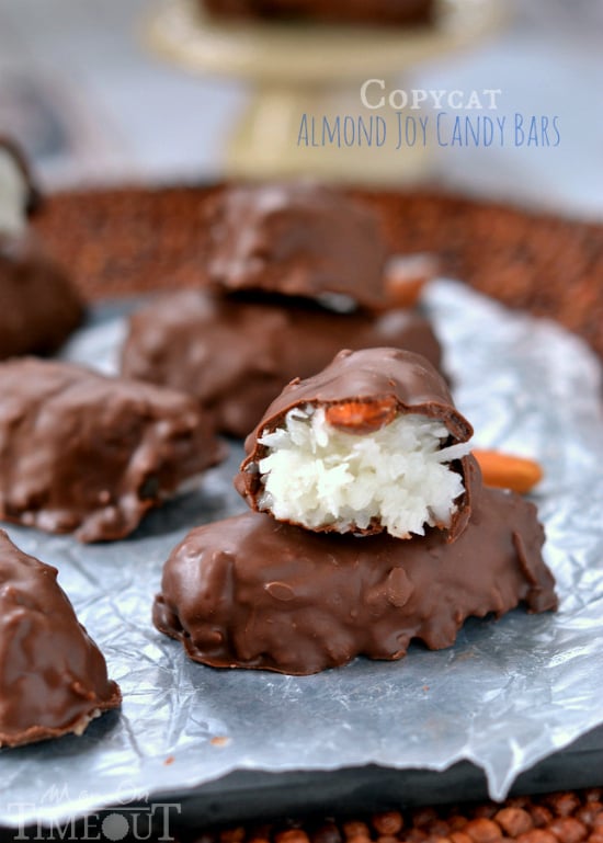 Easy Copycat Almond Joy Candy Bars | MomOnTimeout.com