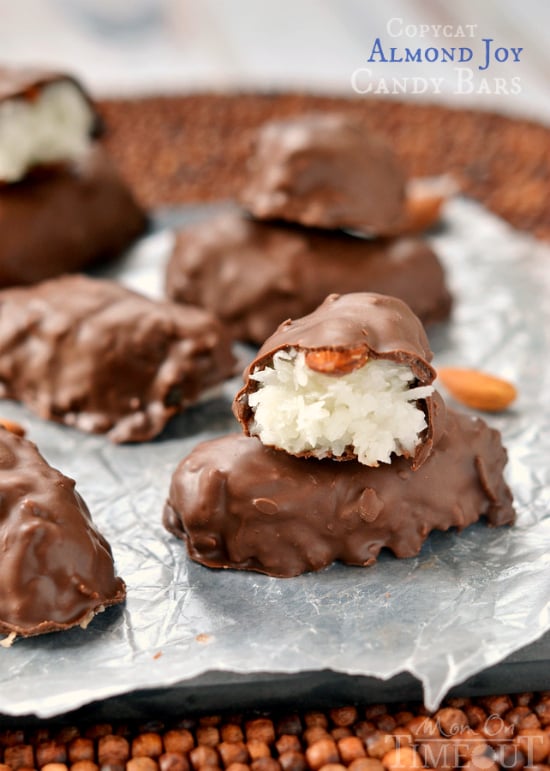 Easy Copycat Almond Joy Candy Bars | MomOnTimeout.com