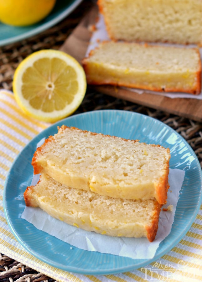 light lemon bread with coconut oil