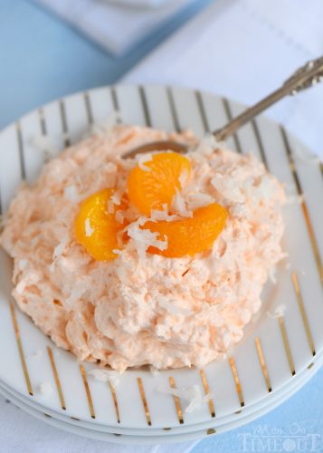 tropical-orange-jello-salad-plate