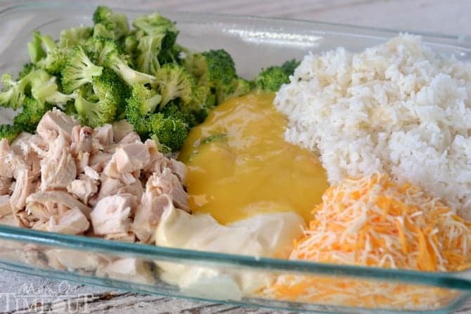 Cheesy Chicken Broccoli And Rice Casserole Mom On Timeout