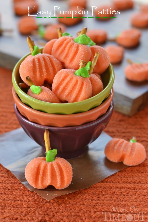 Delightfully easy Pumpkin Patties are the perfect no-bake treat to celebrate the season with. The cute factor here is off the charts! Great for Halloween and Thanksgiving!