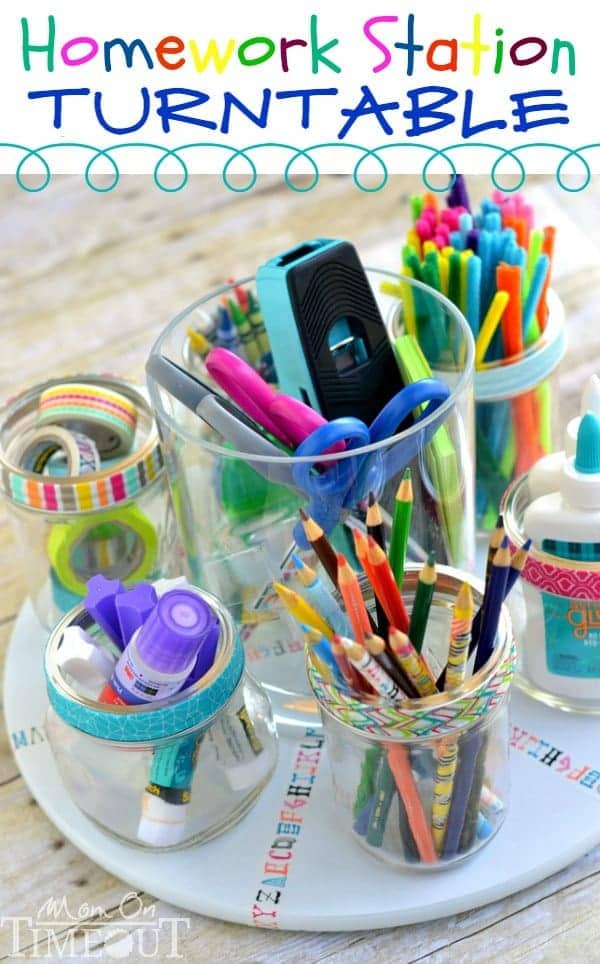 How to Create a DIY Homework Station for Less