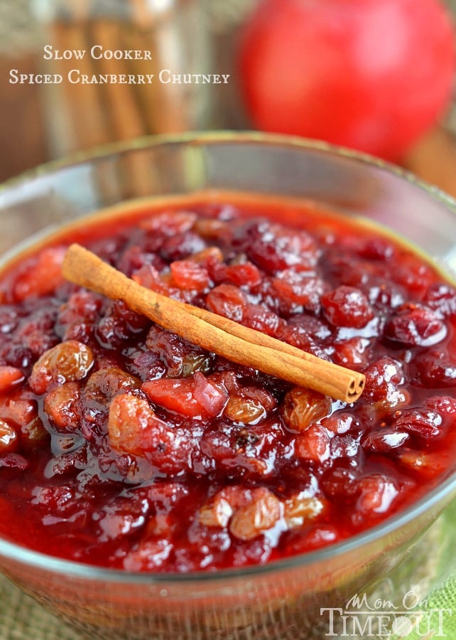 Slow Cooker Cranberry Chutney