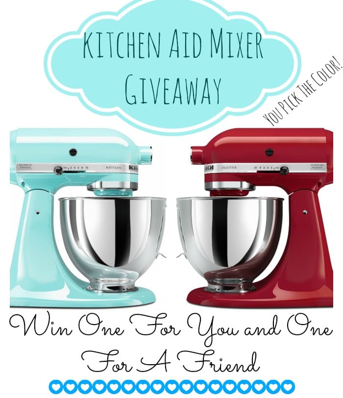 Kitchenaid Mixer Teal Kitchen Ideas Kitchenaid Mixer Giveaway Win One For You And A Friend Momontimeout