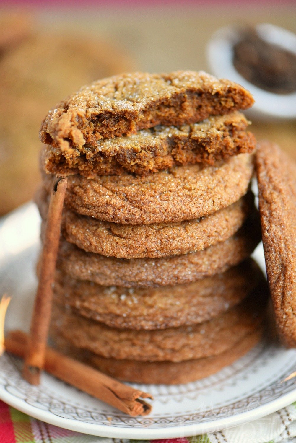 ginger molasses cookie recipe with cloves ginger cinnamon and molasses