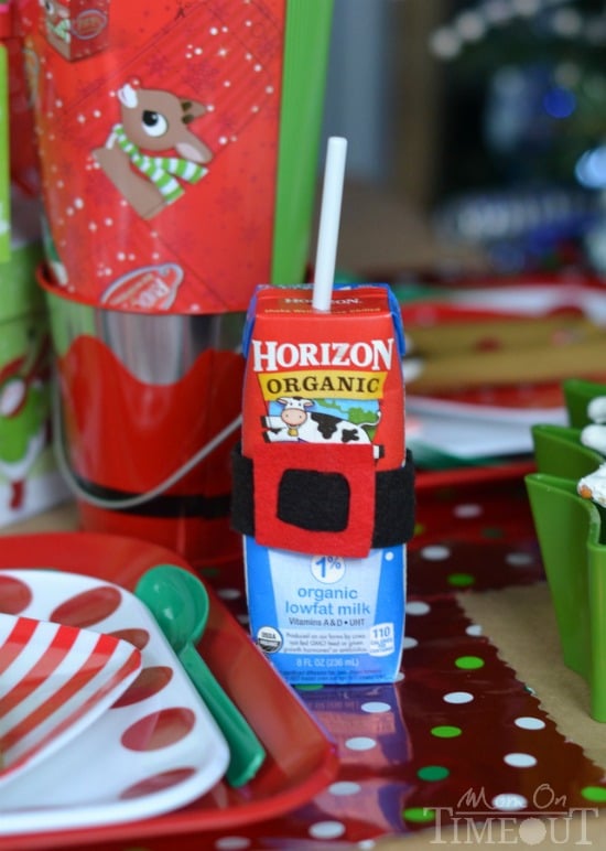 The BEST Kids Christmas Table EVER! This table will have everyone wishing they were a kid again! | MomOnTimeout.com | #christmas #kids #craft #spon