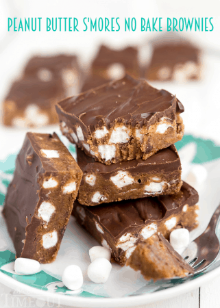 peanut-butter-smores-no-bake-brownies-1