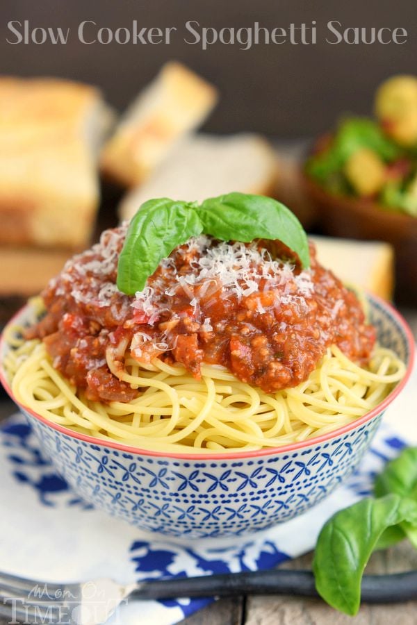 Thick Homemade Spaghetti Sauce (A Big Batch Recipe)