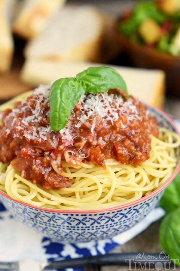 Crockpot Spaghetti Sauce - Yummy Mummy Kitchen