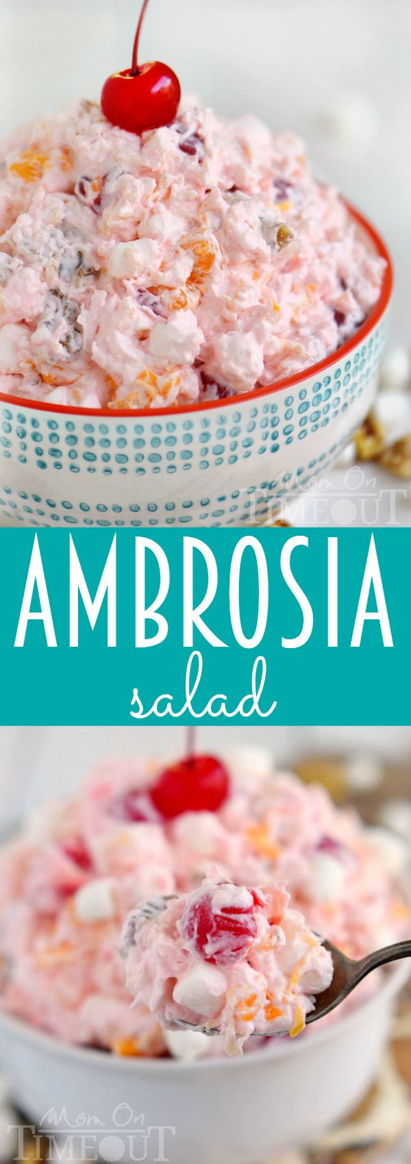 The BEST Ambrosia Salad - Mom On Timeout