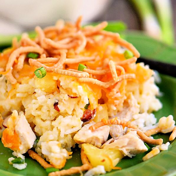 Hawaiian Chicken and Rice Casserole Mom On Timeout