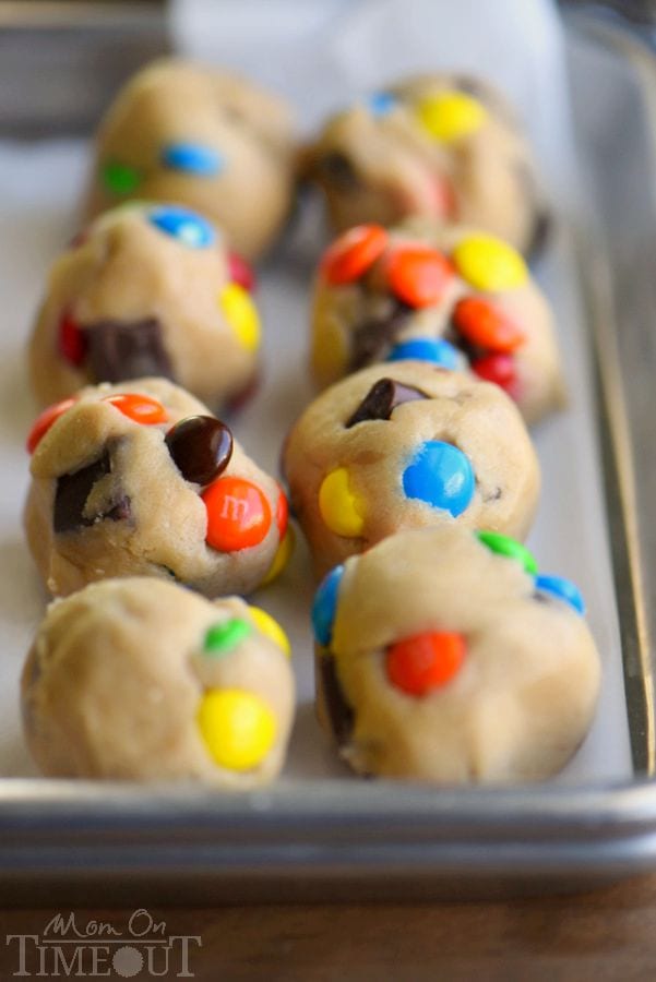 These Bakery Style M&M's and Chocolate Chunk Cookies are my new favorite thing. Incredibly soft, infinitely chewy and easy as can be. You need to give these a try!