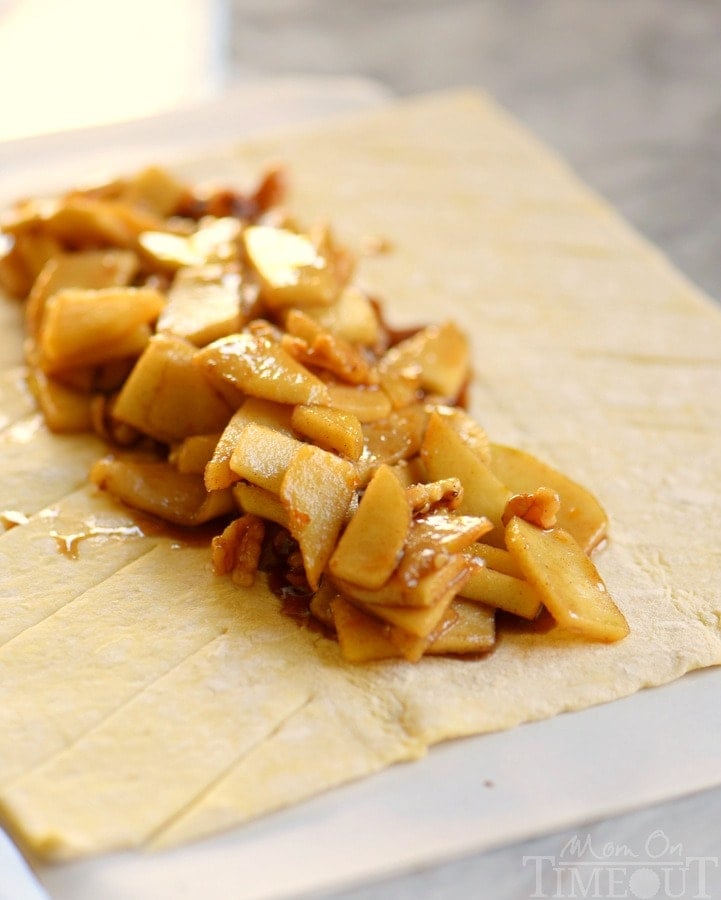 This easy Apple Walnut Strudel is the BEST way to wake up this fall! Perfect for breakfast, brunch or even dessert, this sweet treat is impossible to resist!