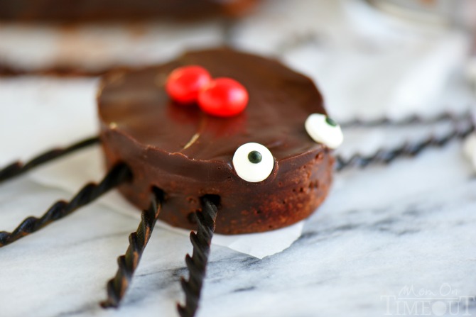 brownies that look like spiders