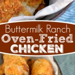 butermilk-ranch-oven-fried-chicken-collage