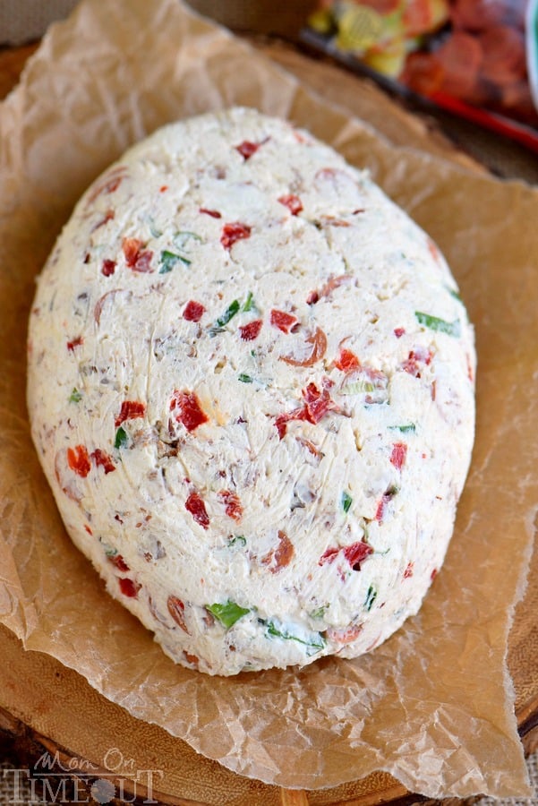 This Pepperoni Pizza Football Cheese Ball is my new favorite thing! Super easy to make and a total showstopper! Make this for your next game day celebration and watch the crowd go wild!