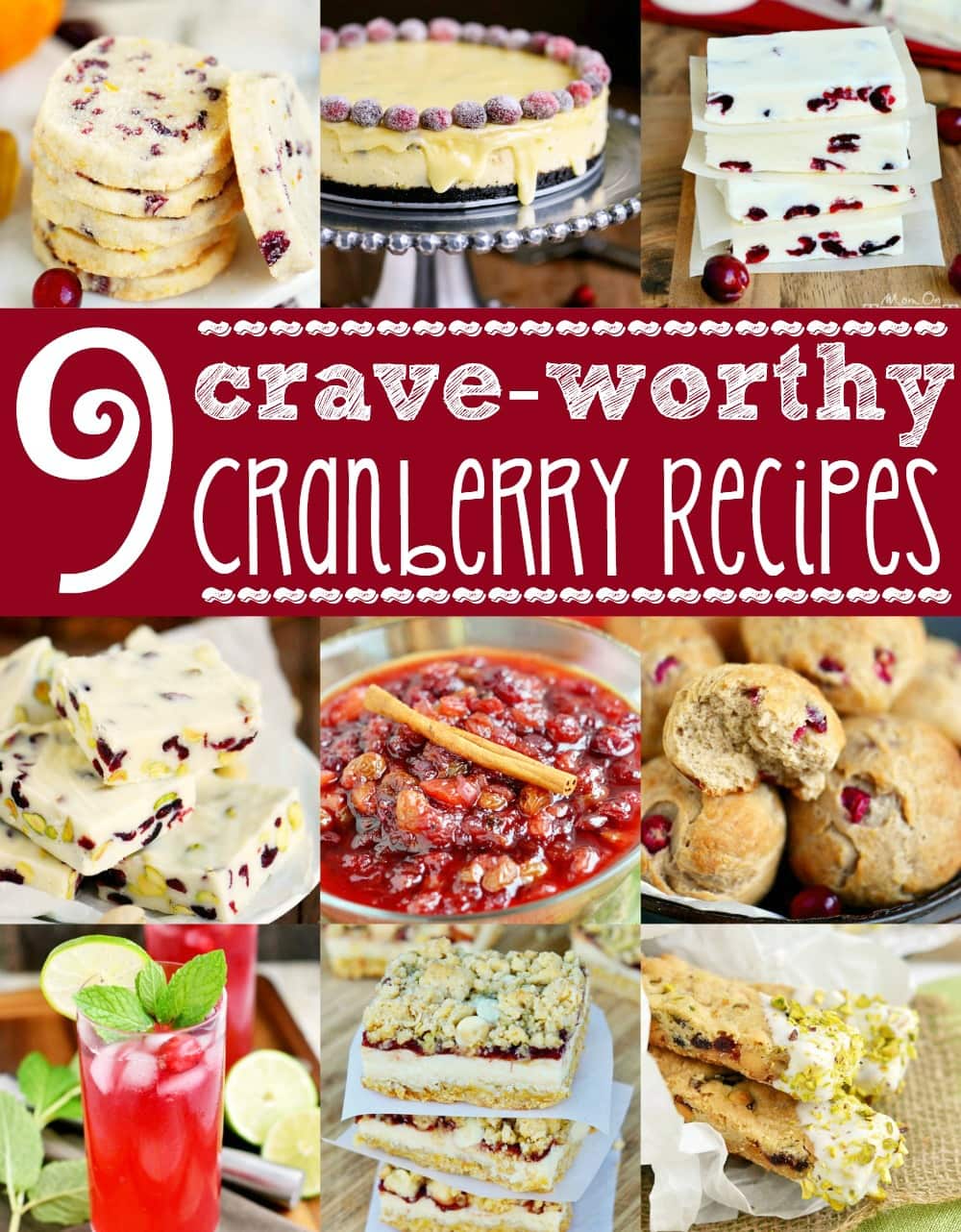 9 Crave Worthy Cranberry Recipes Mom On Timeout
