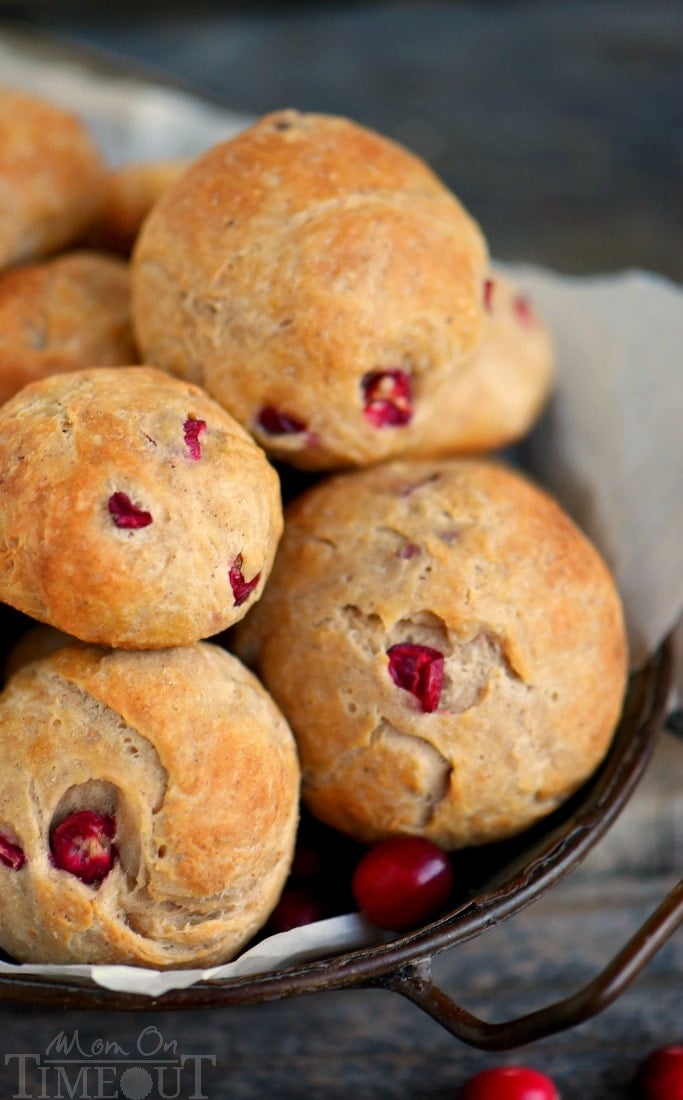 yeast-rolls-cranberry