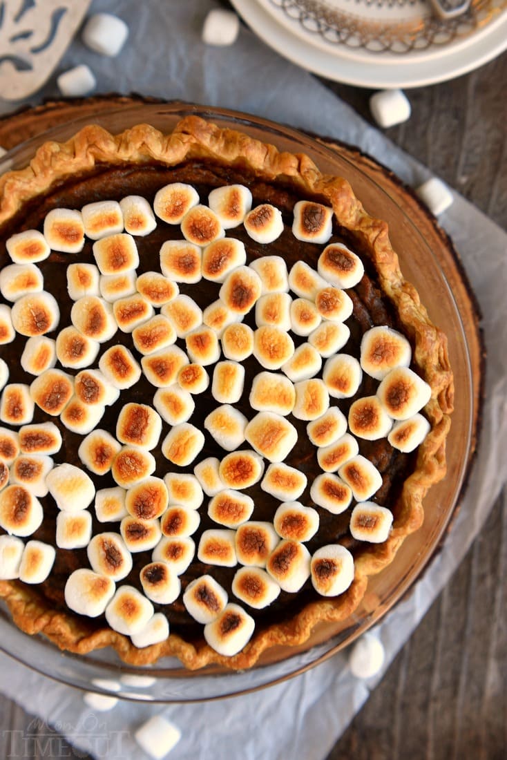 A classic pie with a sticky sweet update...Spiced Sweet Potato Pie with Marshmallow Topping! This easy and DELICIOUS pie needs to make it onto YOUR holiday menu!