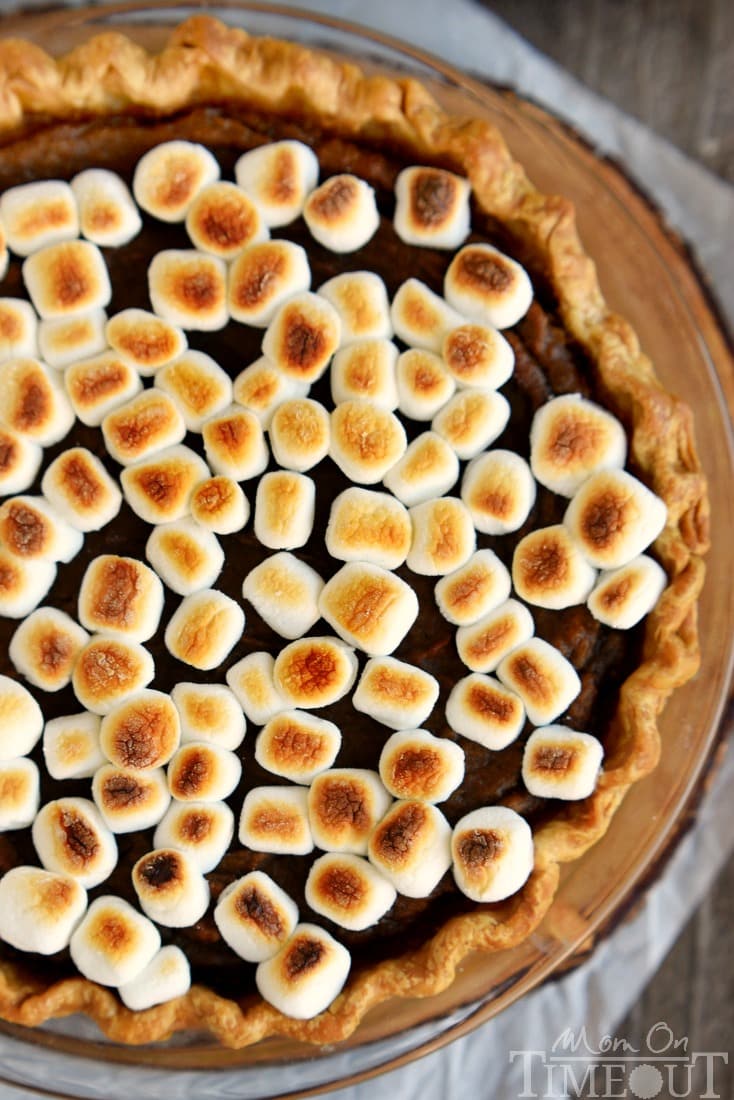 A classic pie with a sticky sweet update...Spiced Sweet Potato Pie with Marshmallow Topping! This easy and DELICIOUS pie needs to make it onto YOUR holiday menu!