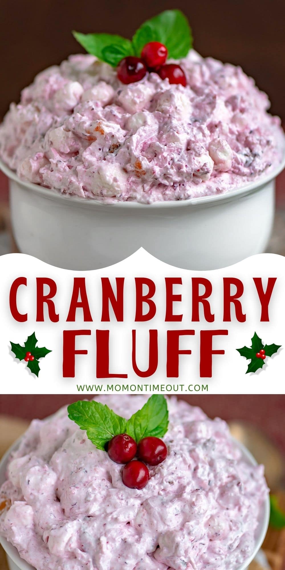 Easy Cranberry Fluff - Mom On Timeout