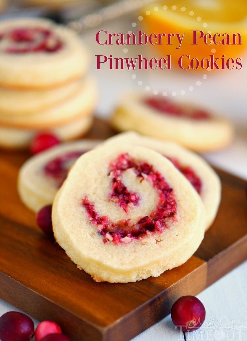 These delightful Cranberry Pecan Pinwheel Cookies are bound to become a new favorite for your family! So easy to make and packed with the refreshing flavors of cranberries, orange, and pecans!