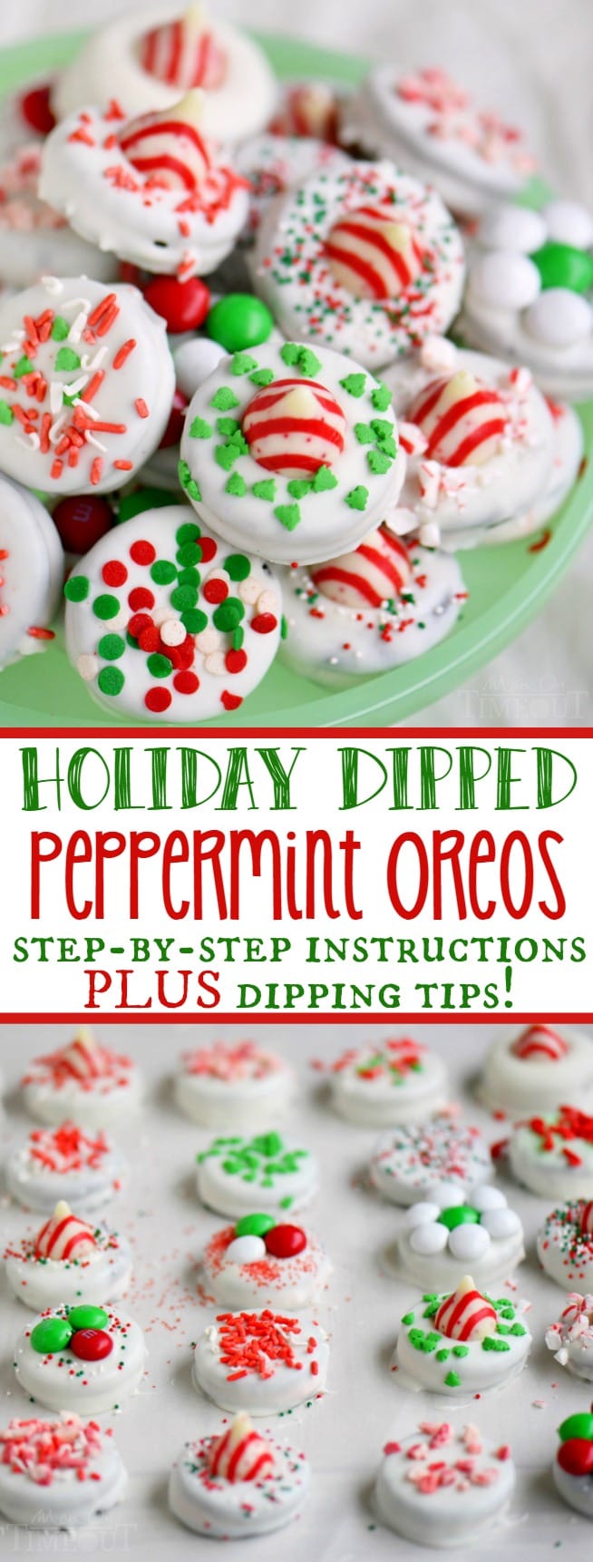 hese Holiday Dipped Oreos make an inexpensive and festive gift for Christmas! Follow my easy how-to instructions and tips and you'll be churning out gourmet dipped Oreos in no time!