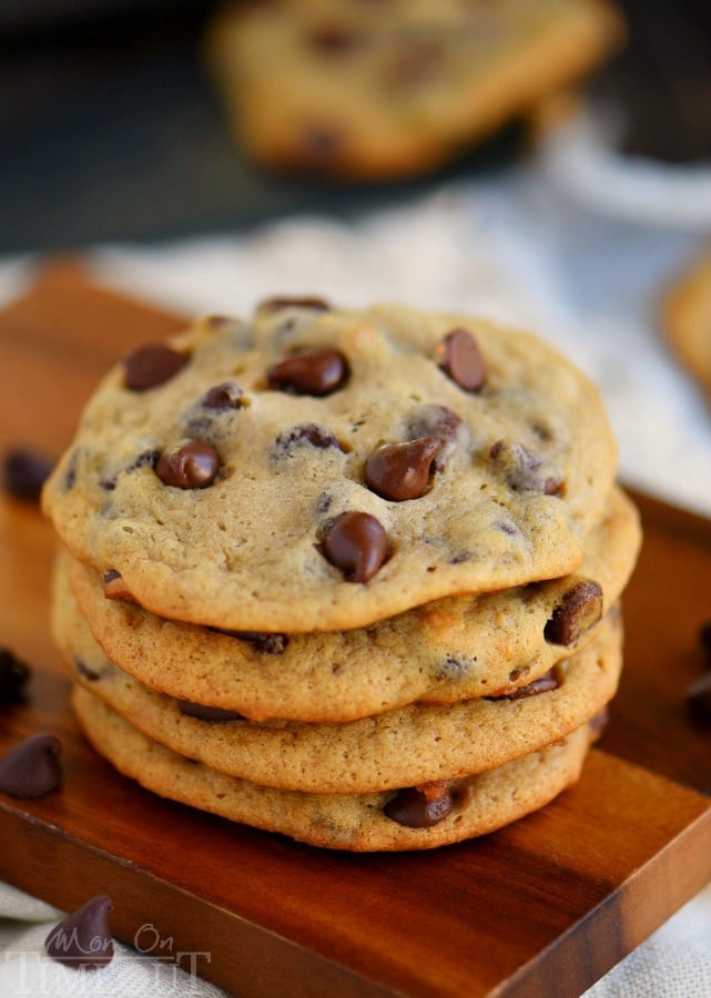 Throwing out ripe bananas is a serious no-no in my book. Don't do it! Make cookies instead! These Easy Chocolate Chip Banana Cookies are sure to become a new favorite - so soft and delicious, they're impossible to resist!