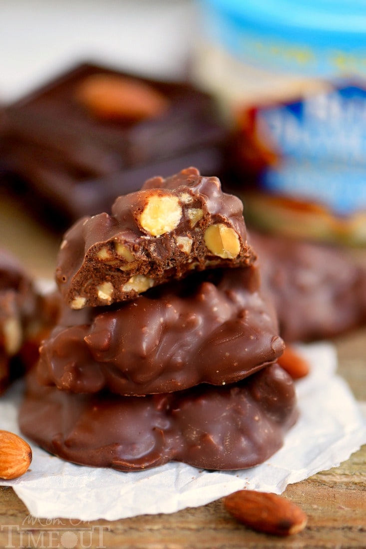 Heart healthy almonds and sweet toffee bits are coated with anti-oxidant rich dark chocolate resulting in an incredibly satisfying better-for-you sweet treat that everyone will enjoy!