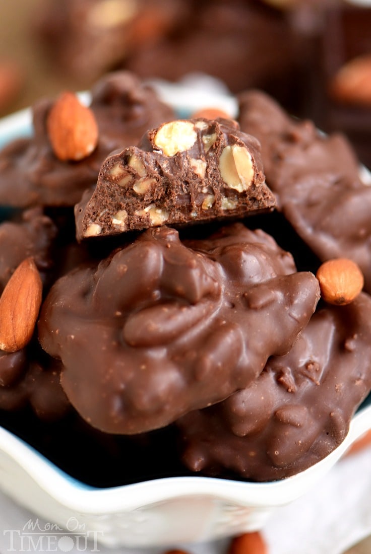 Just 5 minutes and 5 ingredients for a delicious candy that no one will be able to resist! Heart healthy almonds and sweet toffee bits are coated with anti-oxidant rich dark chocolate resulting in an incredibly satisfying better-for-you sweet treat that everyone will enjoy!