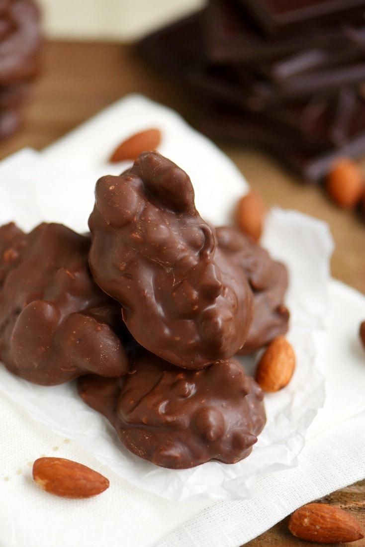 Heart healthy almonds and sweet toffee bits are coated with anti-oxidant rich dark chocolate resulting in an incredibly satisfying better-for-you sweet treat that everyone will enjoy!