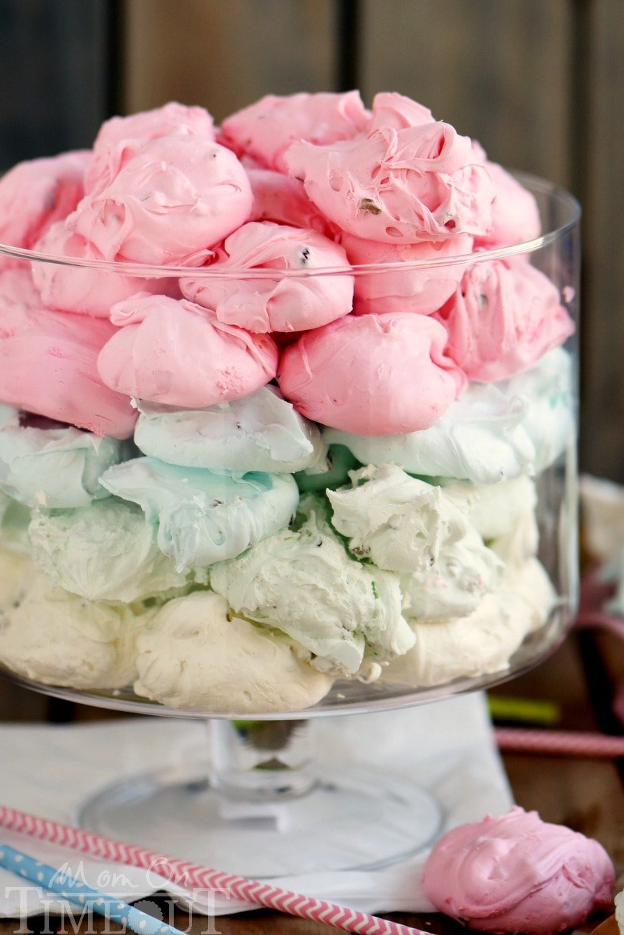 This easy, No Fail Jello Divinity recipe is sure to delight the child in everyone! Pretty pastel candies are the essential treat for your Easter holiday! Lovely for baby showers too! | Mom On Timeout #Easter #candy #recipe #sweets #dessert #divinity #jello jello-divinity-recipe