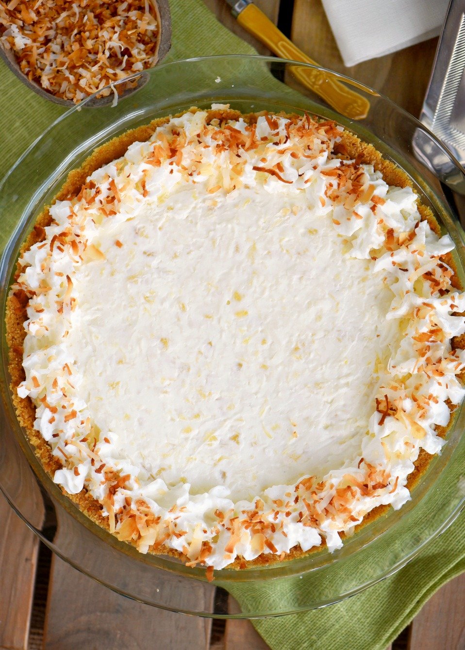 pina colada pie recipe no bake