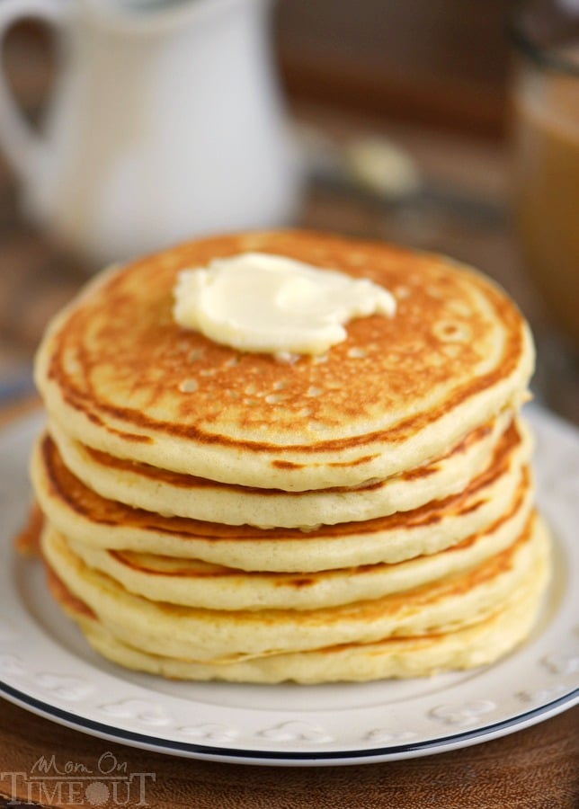The Best Fluffy Buttermilk Pancakes Mom On Timeout
