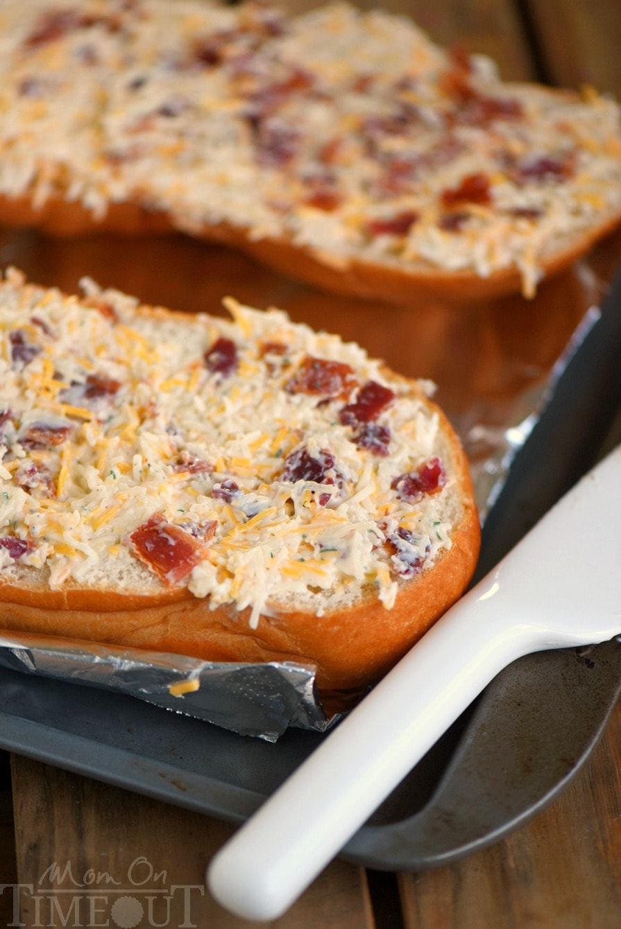 I've put all your favorites together in this fantastic and easy Cheesy Bacon Ranch Bread! Make it in the oven or on grill - it's your choice! A tasty addition to any meal!