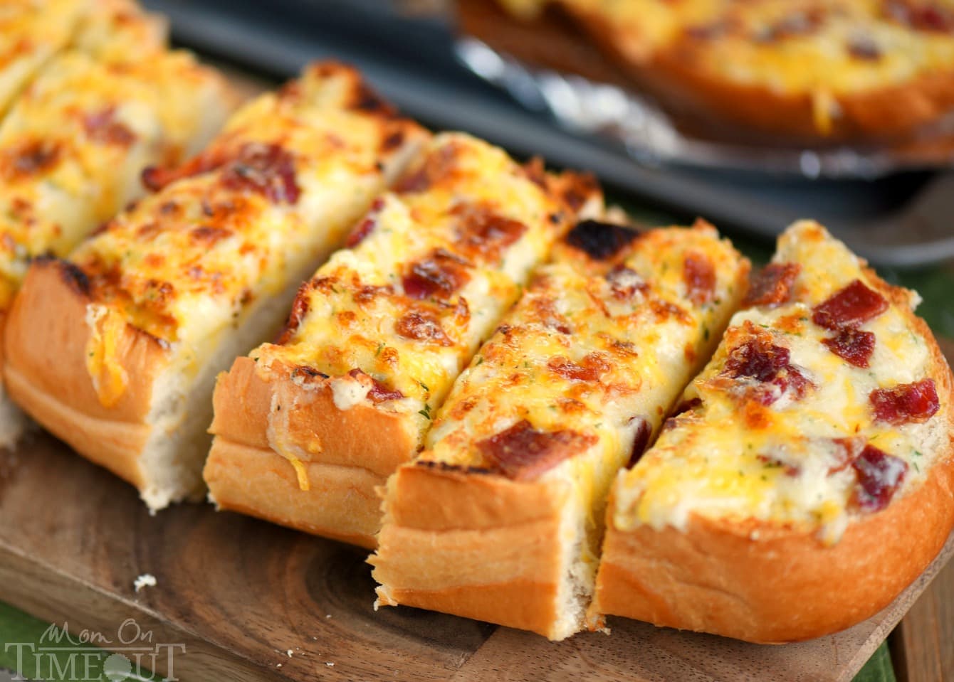 I've put all your favorites together in this fantastic and easy Cheesy Bacon Ranch Bread! Make it in the oven or on grill - it's your choice! A tasty addition to any meal!